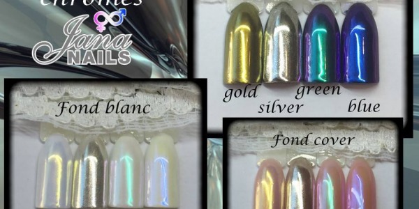 Les pigments chrome Jana Nails