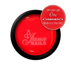 Color Gel One - Neon Electrical Red 5ML 2